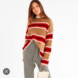Urban Outfitters Oversized Boyfriend Striped Sweater